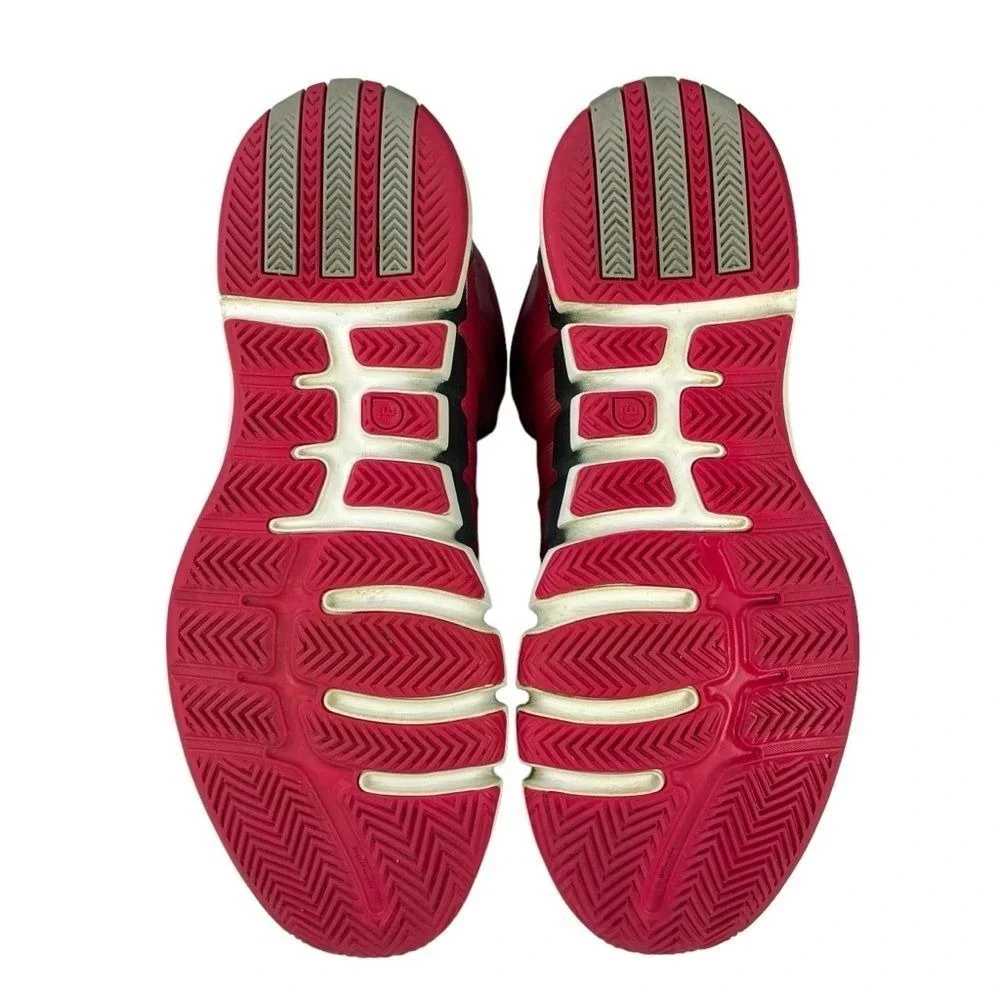 Vintage Adidas‎ D Rose 4.5 Mens 14 Pink Basketball Sneakers GeoFit SprintFrame